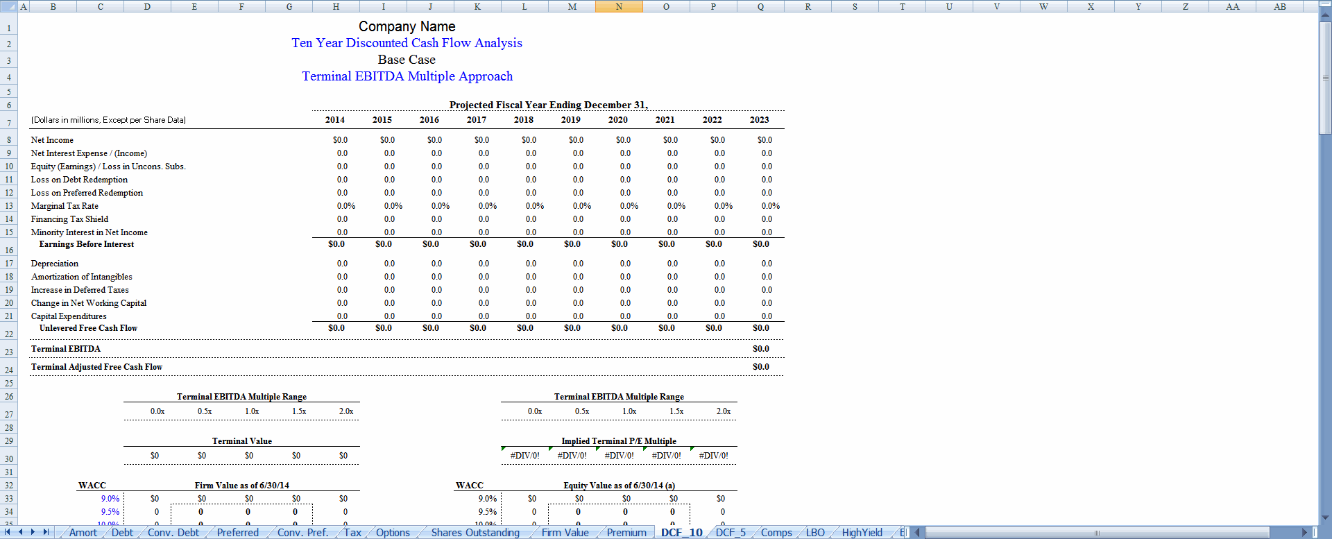 DCF_10 sheet preview